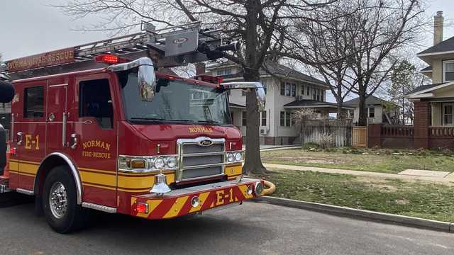 Norman crews battle fire on property near Campus Corner - Vimarsana News