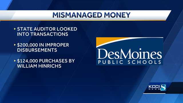 State audit accuses former DMPS employee of misappropriating $200K - Vimarsana News