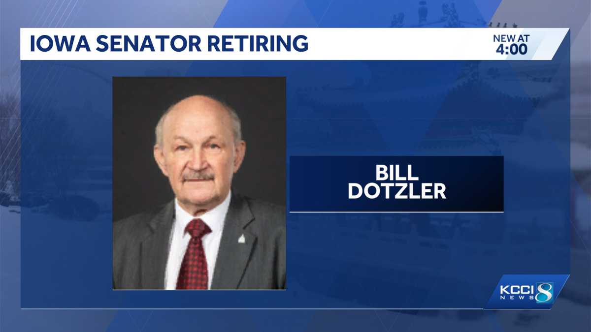 Iowa State Sen. Bill Dotzler announces retirement after 30 years