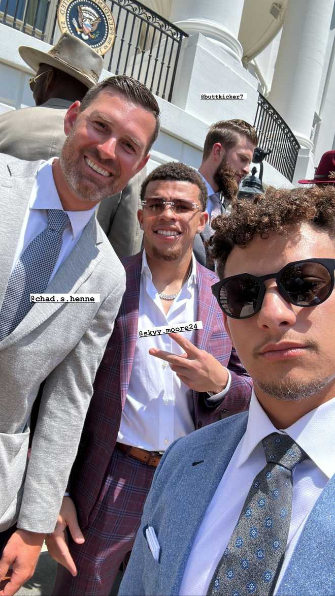 Kansas City Chiefs honored at the White House 