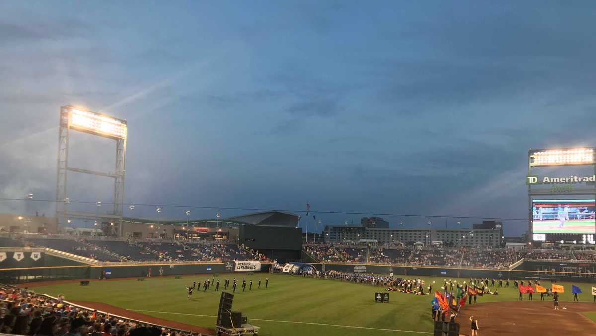 PHOTOS College World Series opening ceremony