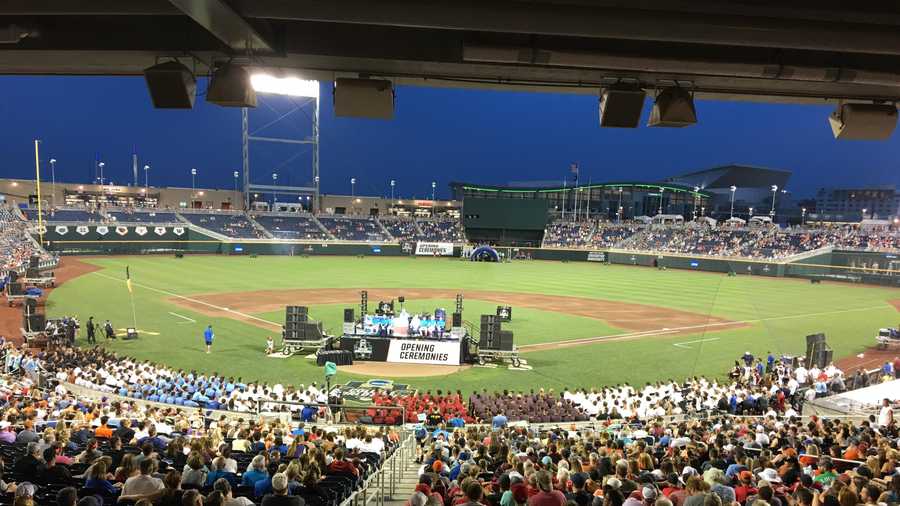 PHOTOS College World Series opening ceremony