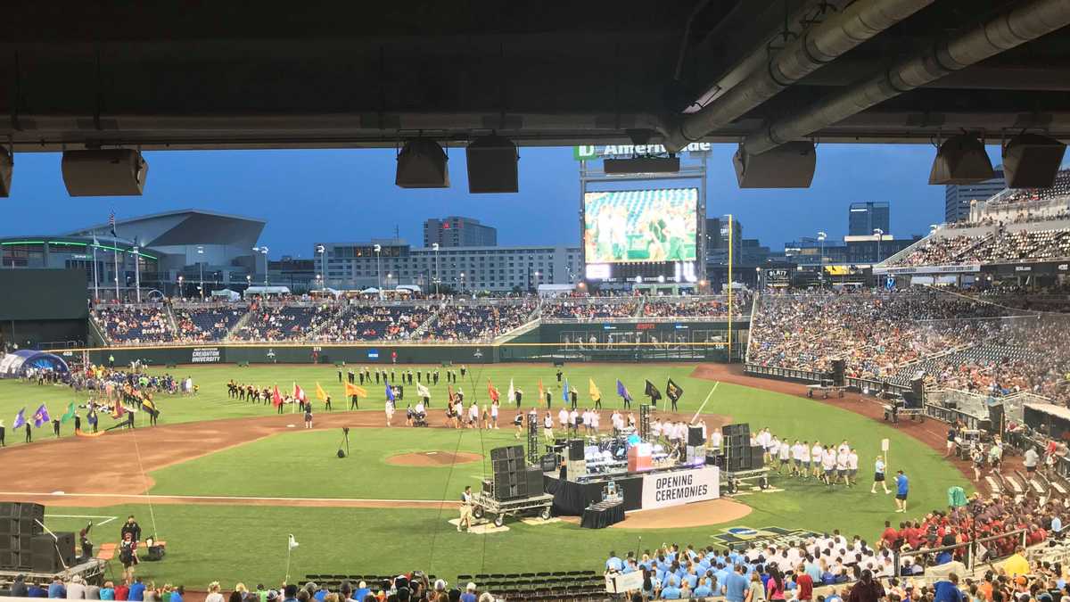 PHOTOS College World Series opening ceremony