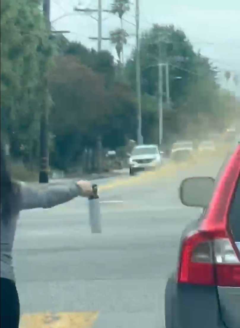 Santa Cruz woman arrested after road rage caught on camera