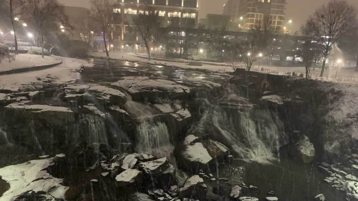 South Carolina Snow pictures