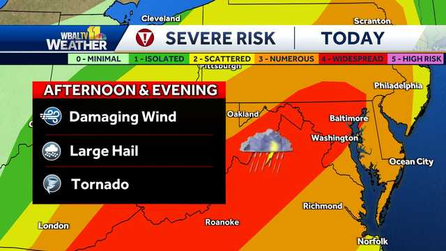 Afternoon thunderstorms may be severe with heavy rains and winds - Vimarsana News