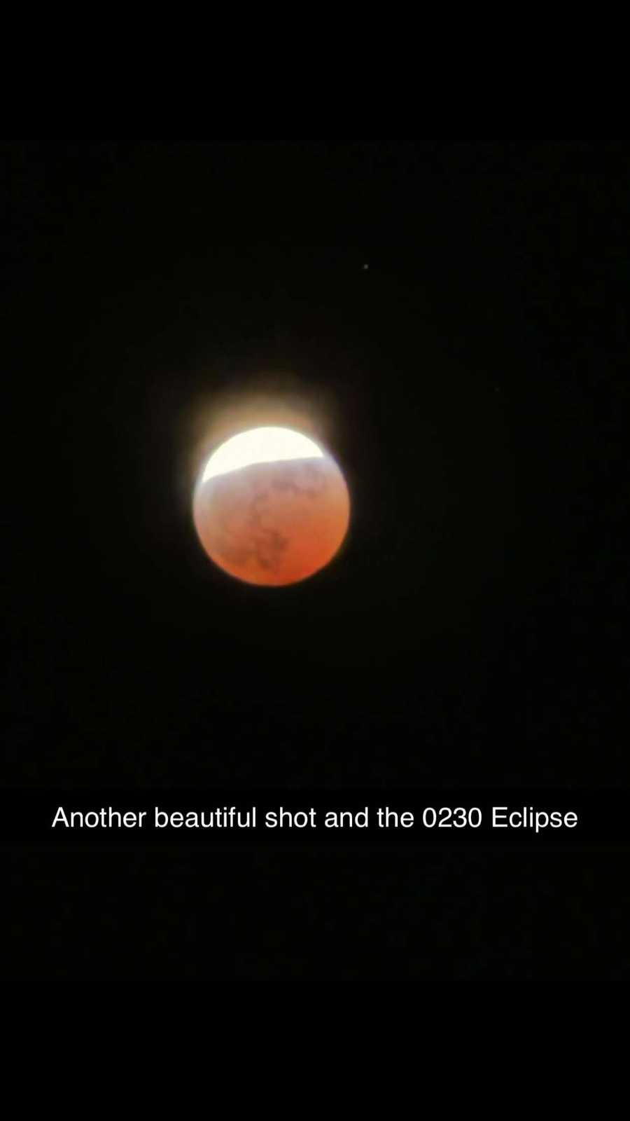 2:30 a.m. eclipse view 2:30 a.m. eclipse view