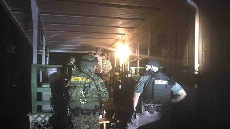 Man accused of shooting at deputies arrested after standoff