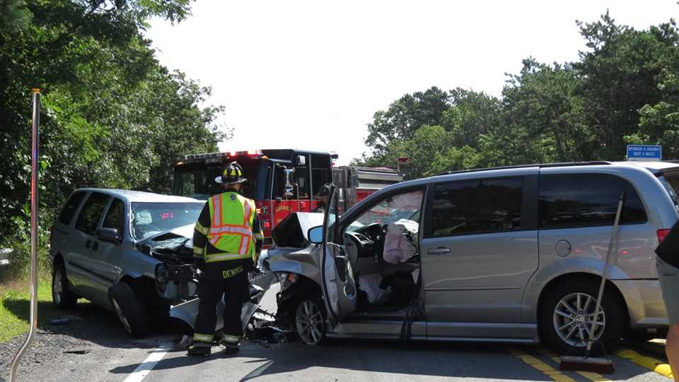 Multi-car crash on Cape Cod's busiest highway