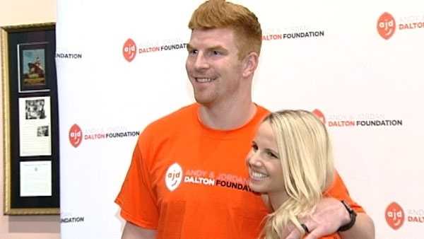 Andy, Jordan Dalton welcome third child