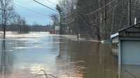 Flooding in anson on dec. 18, 2023