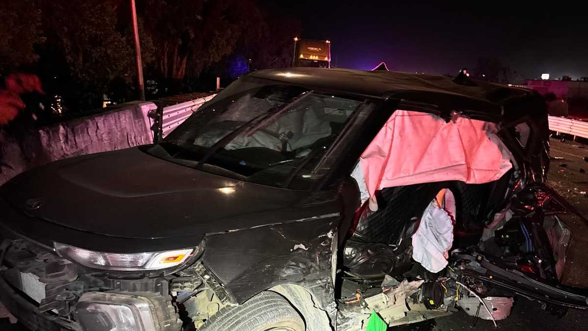 Teens seriously injured after driving stolen car wrong-way on Central ...