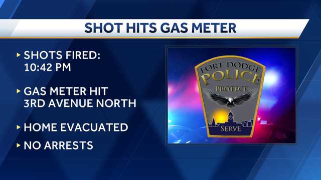 Fort Dodge, Iowa residence evacuated after bullet punctures gas meter - Vimarsana News