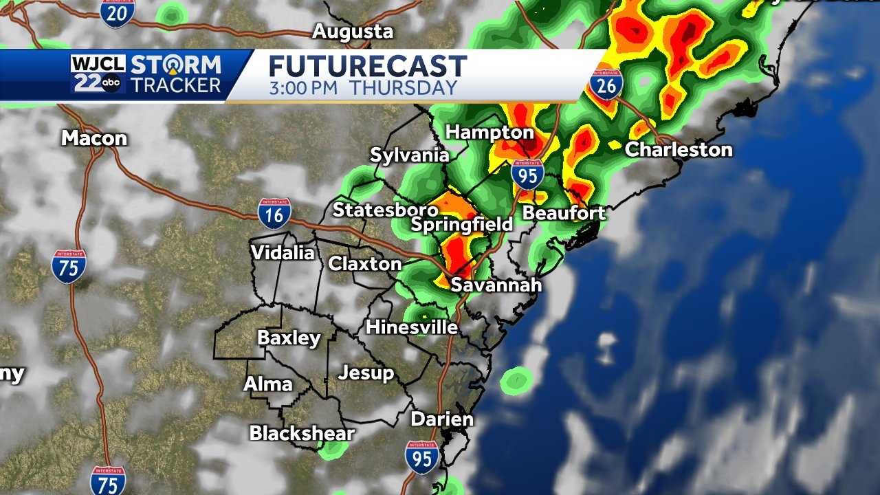 Savannah: Tracking thunderstorms - WJCL