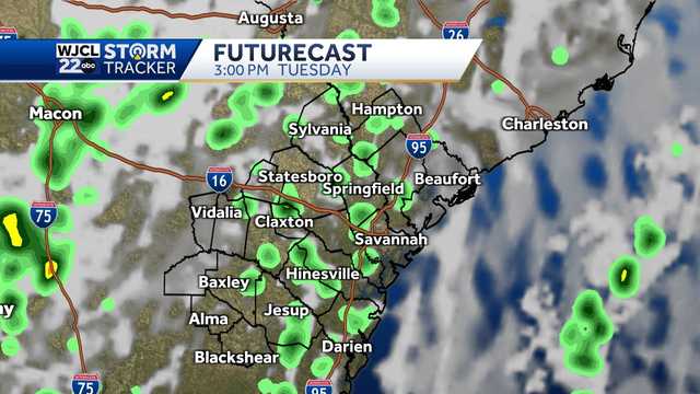 Savannah: Tracking rain chances this week - Vimarsana News
