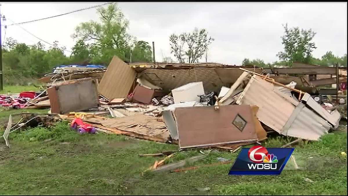 Deadly Tornado Supercell Storms Sweep Across Louisiana