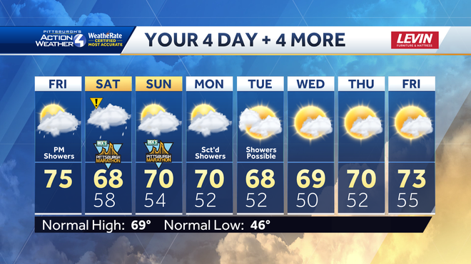 4+4 further forecast