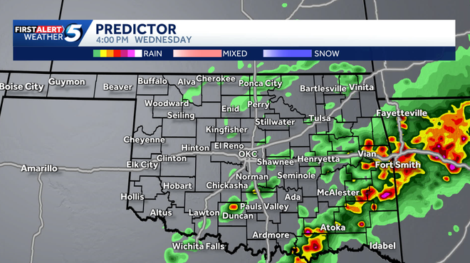 Oklahoma storms: Hour-by-hour forecast for severe weather