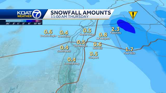 Rain and snow to impact New Mexico on Thursday and Friday - Vimarsana News
