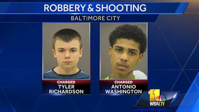 2 teenagers charged in shooting during attempted robbery