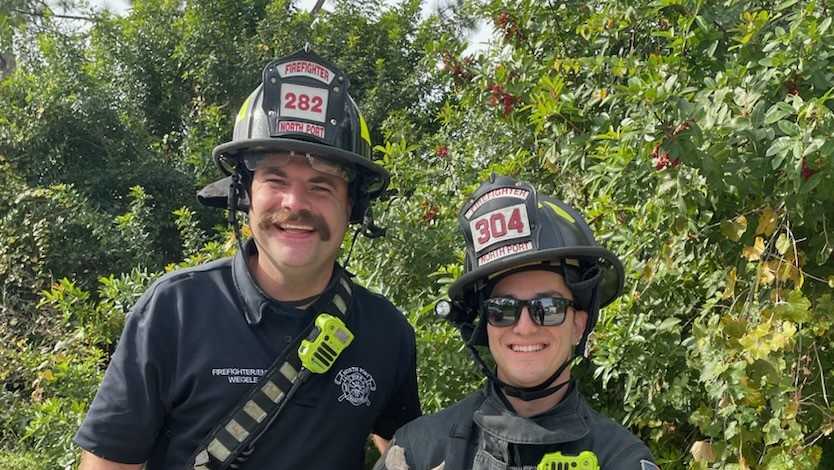 Cat Rescued From Tree By North Port Firefighters