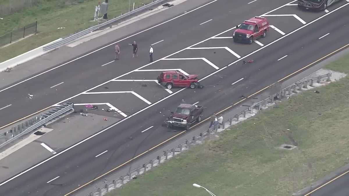 Multi-vehicle crash shuts down State Road 417 in Orange County