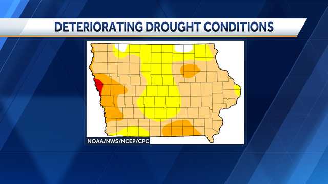 Iowa is experiencing deteriorating drought conditions - Vimarsana News
