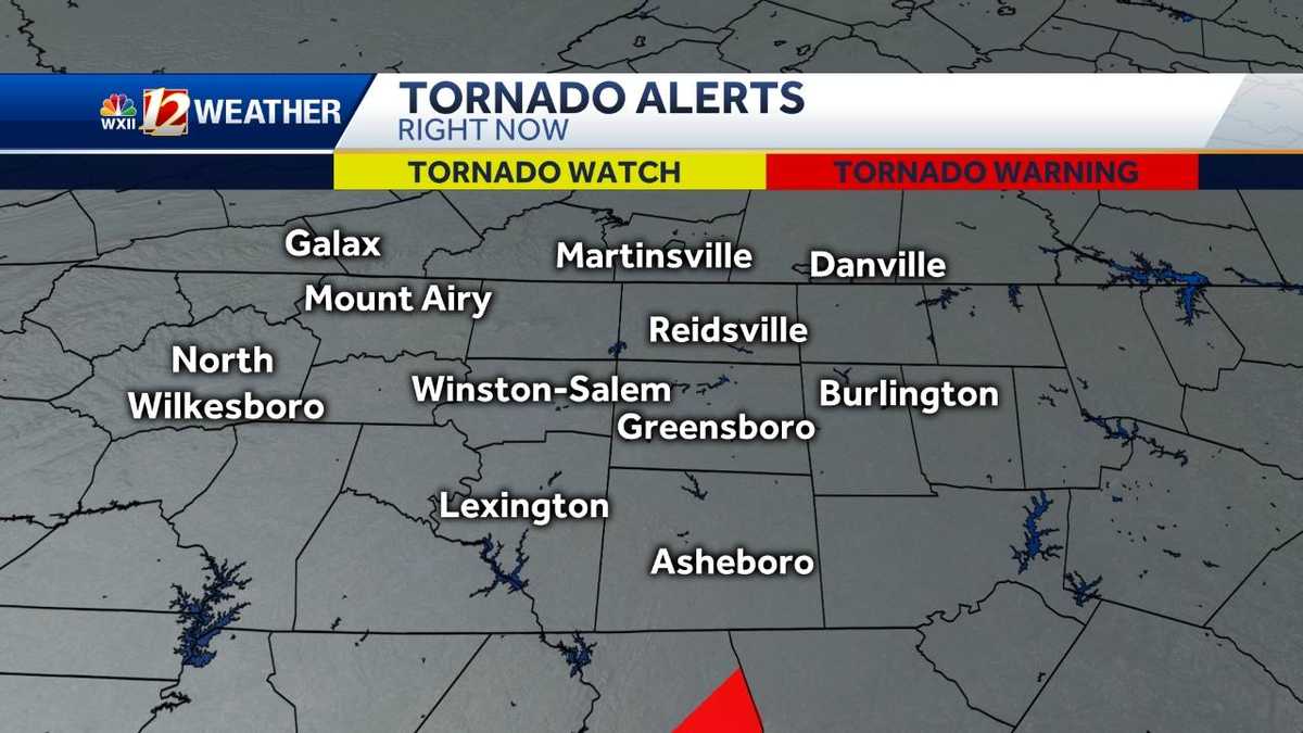 Tornado warning issued for Montgomery County canceled