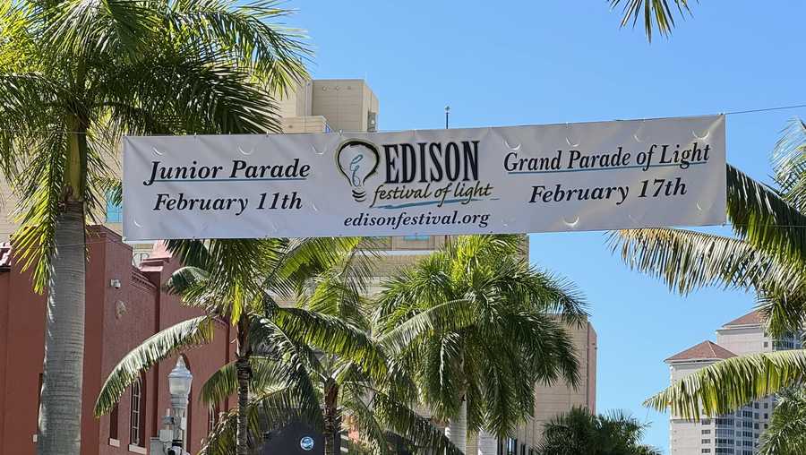 Edison Festival of Light 'Junior Parade' in downtown Fort Myers