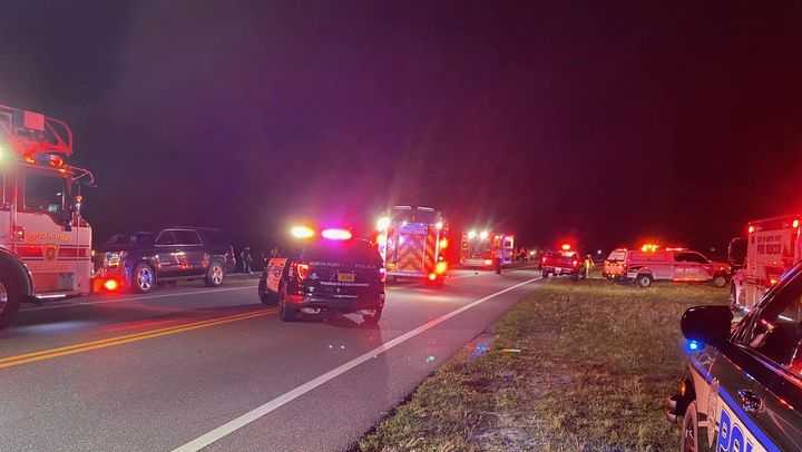 Person in custody after motorcycle crash in North Port