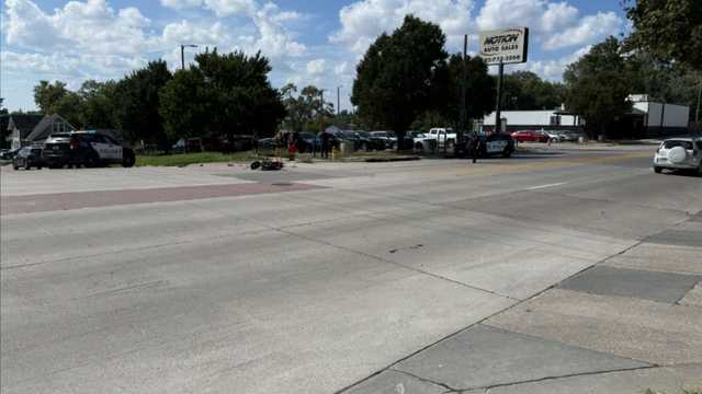 South Omaha crash critically injures motorcyclist