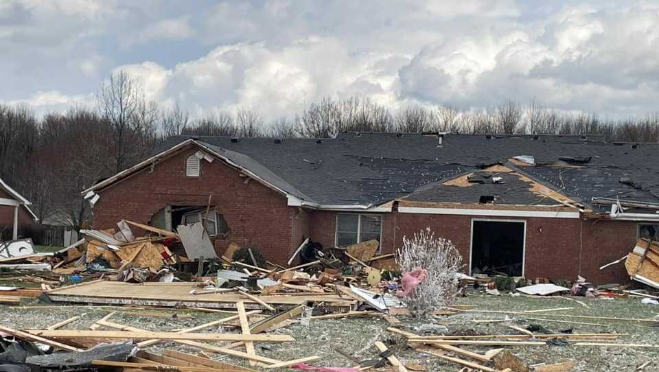 PHOTOS: Logan County tornado destruction as seen from the air
