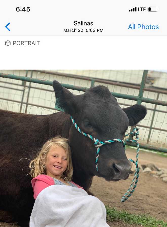 Local 4-H girls donate proceeds from steers to Salinas infant with rare ...