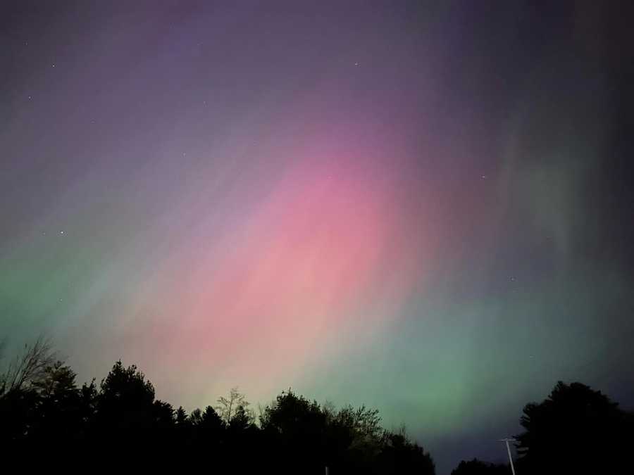 Once in a lifetime: incredible Northern Lights over Maine