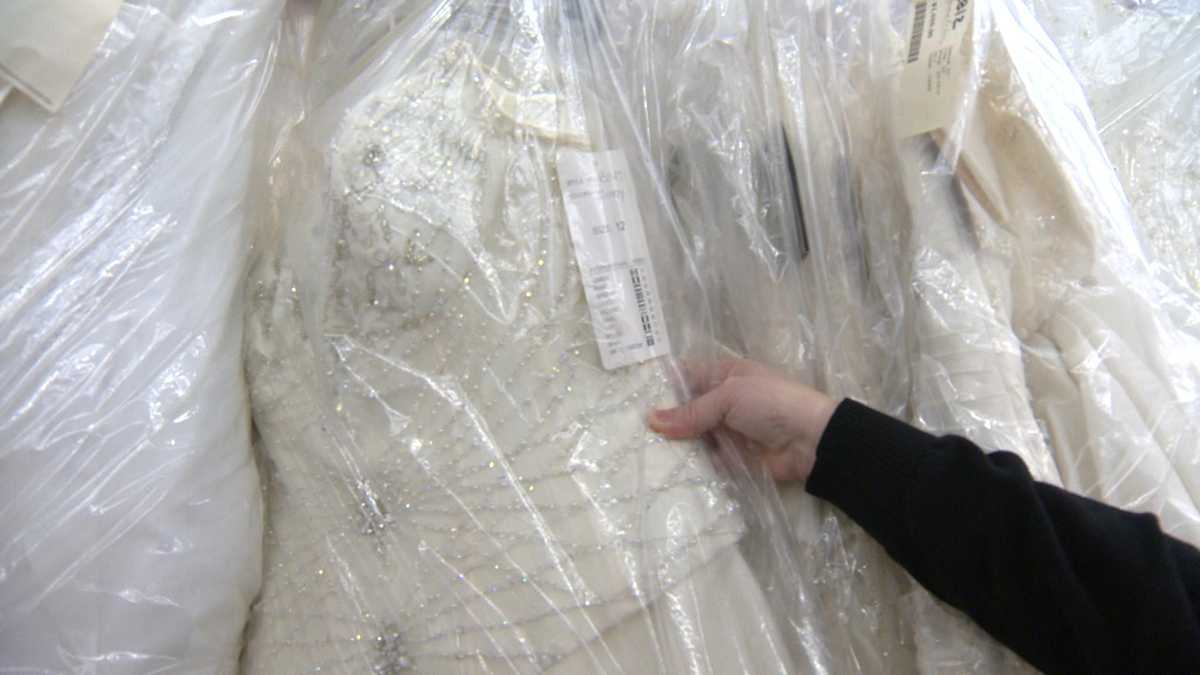 Ollie's Bargain Outlets is selling wedding gowns for cheap