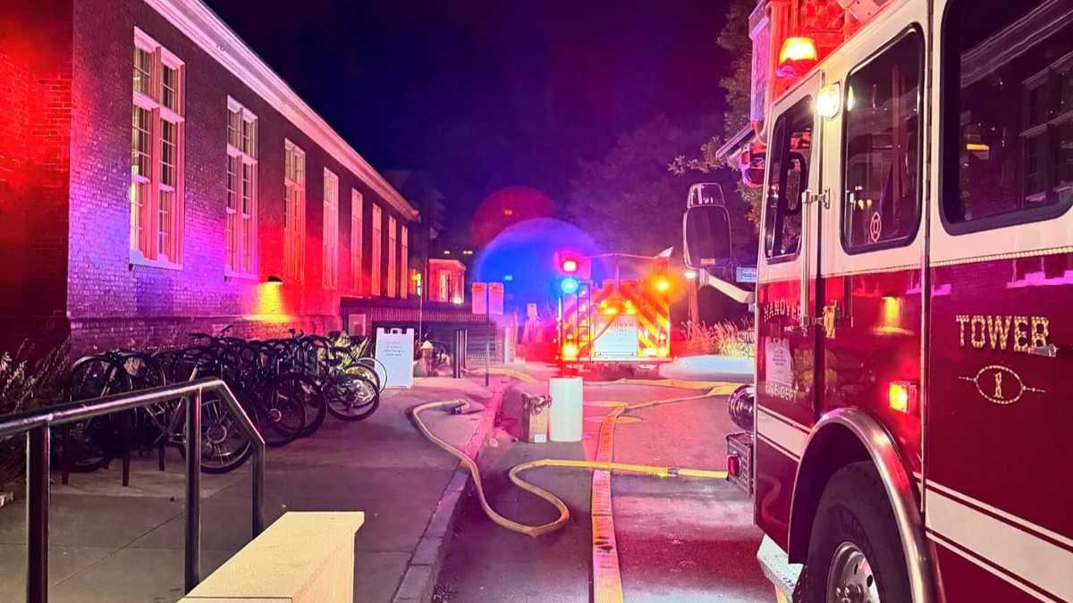No injuries after fire in Dartmouth College building, officials say