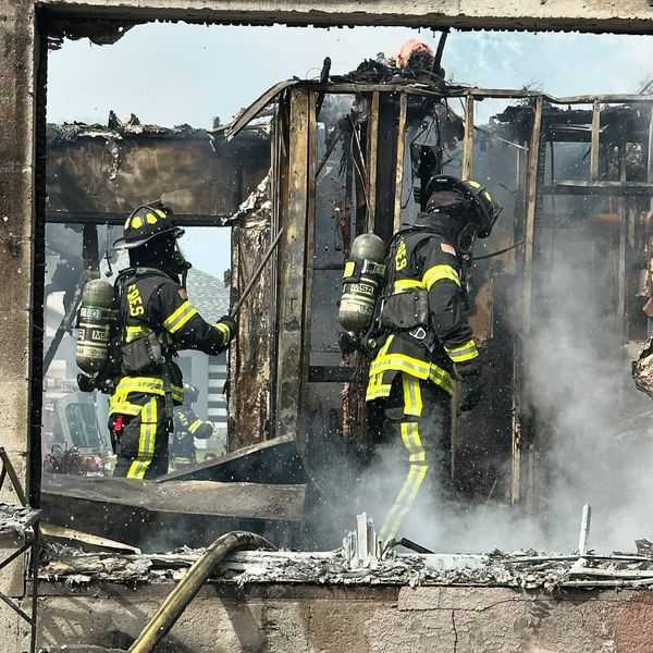 Fire destroys home in Lehigh Acres on Monday.