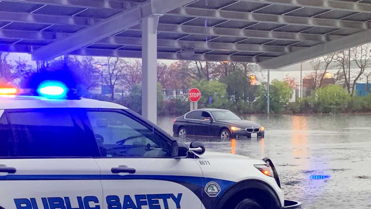 Solano college student rescued from flooded parking lot