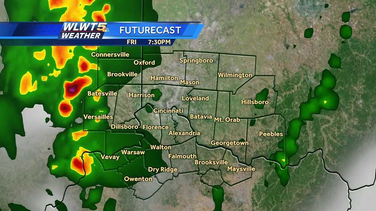 HOUR BY HOUR: Check the futurecast radar