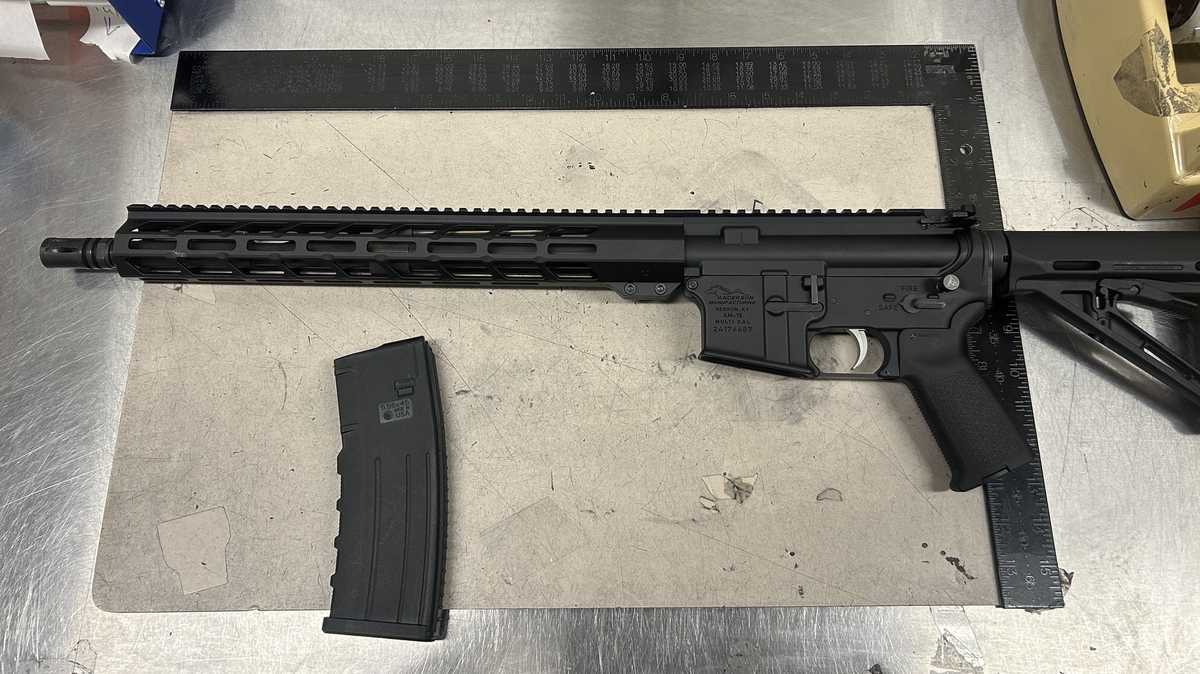 California traffic stop leads to arrest after assault rifle found in trunk