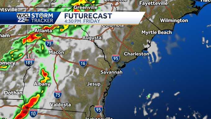 Savannah: Spotty Shower Or Thunderstorms In The Days Ahead