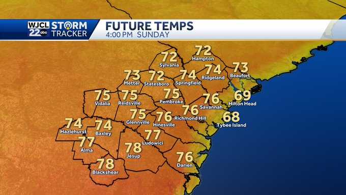 Impact Weather Day Saturday...gusty winds, severe storms possible - WJCL