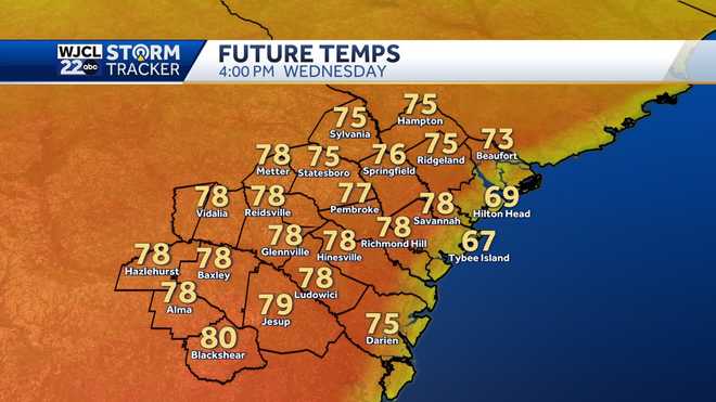 Savannah: Tracking the next chance of thunderstorms