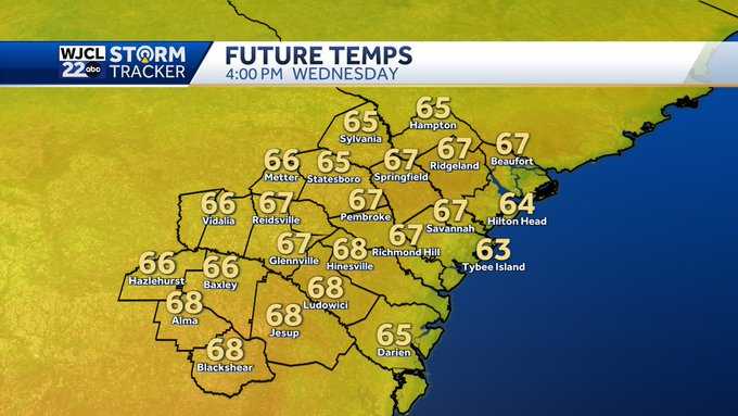 Savannah: Another round of showers & thunderstorms - WJCL