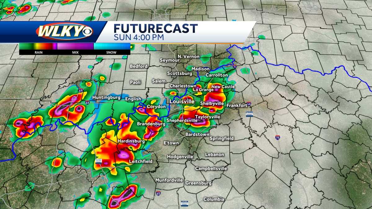 Severe Alert Day: More storms possible this weekend in Louisville