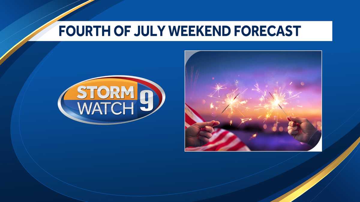 NH 4th of July holiday Monday on the 5th.. forecastBrighter & Milder