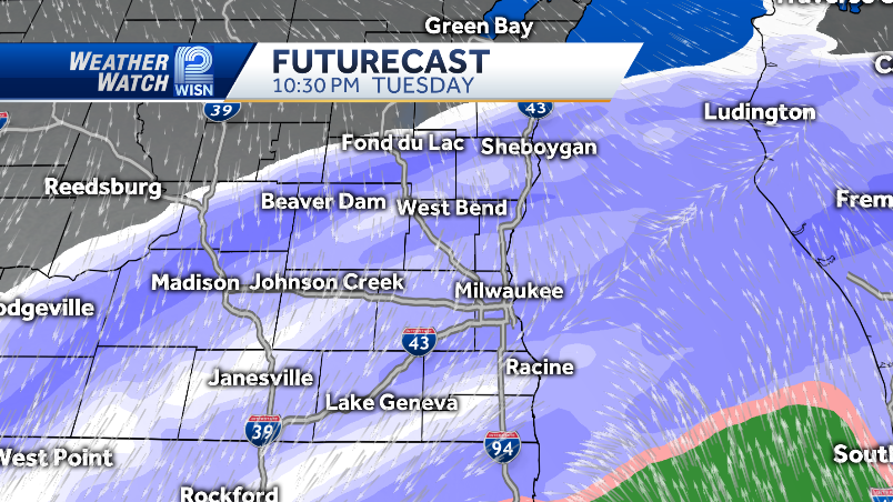 Winter Storm Warning Hourbyhour radar