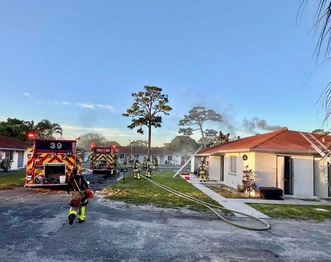 One person impacted by fire in West Palm Beach home