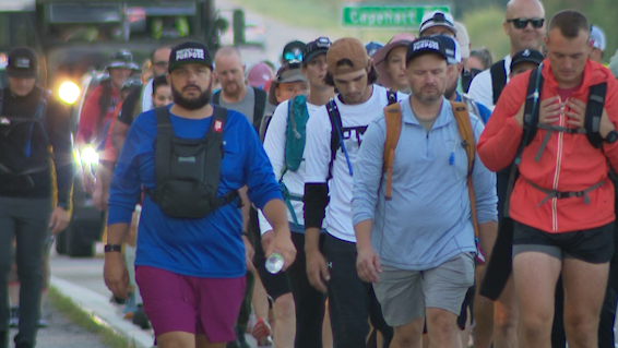 '50 mile march' moves through the metro - Vimarsana News
