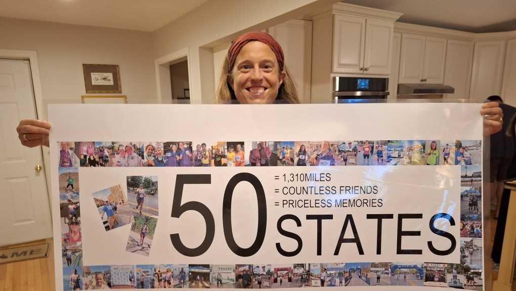 Woman has run marathons in all 50 states; Baltimore stands out